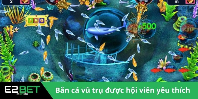 Bắn cá vũ trụ được hội viên yêu thích 