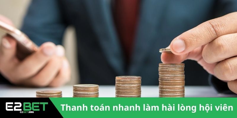 Thanh toán nhanh làm hài lòng hội viên 
